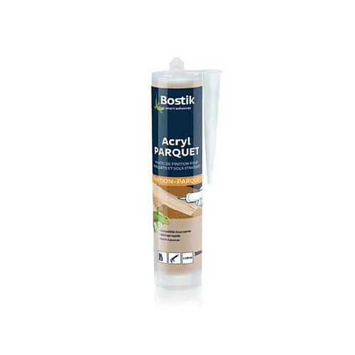 Mastic Bostik ACRYL parquet chêne clair 300ml x5