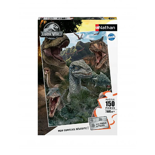 Ravensburger Puzzle 150 p - les dinosaures de jurassic world / jurassic world 3