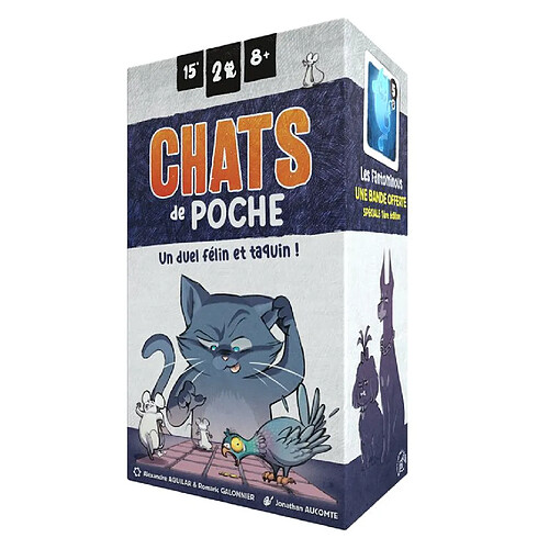 Blackrock Editions Chats de poche - Jeu de cartes