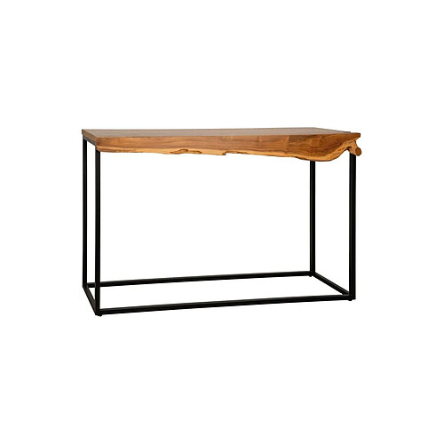 Aubry Gaspard Console en teck et métal - Arden Console d'entrée.