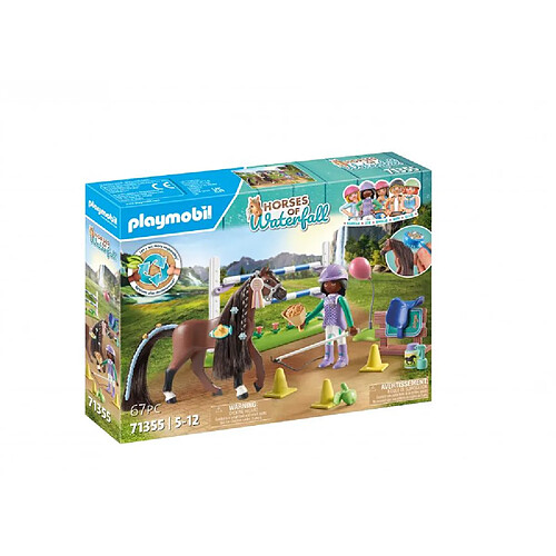 Playmobil® 71355 Zoe and blaze avec parcours d'obstacles