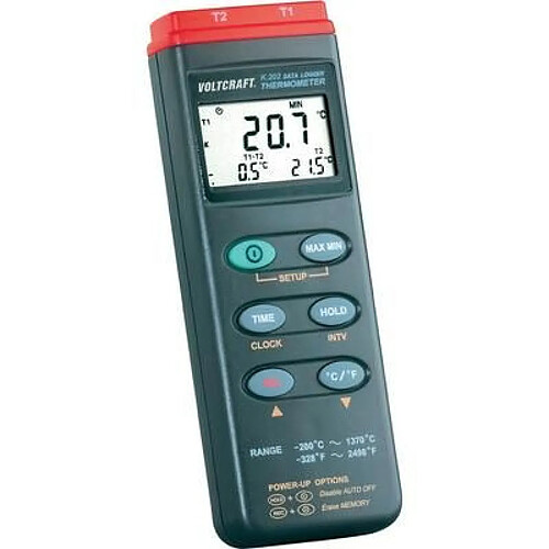 VOLTCRAFT K202 Datalogger Appareil de mesure de température, thermomètre