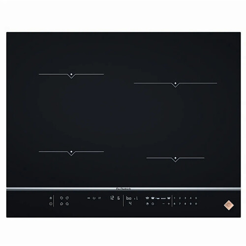 Table de cuisson à induction 65cm 4 feux 7400w noir - dpi7670x - DE DIETRICH