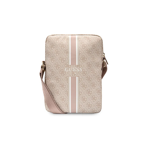 Guess Maroquinerie Guess Sacoche bandoulière 10'' Modèle Stripe 4G Rose