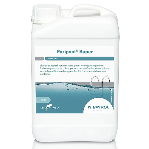 Produit d'hivernage liquide 3l - puripool super 3l - BAYROL