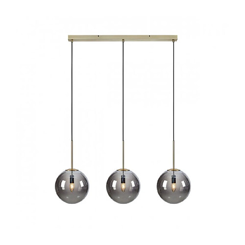 Markslojd Suspension Dione Métal Antique 3 ampoules 47cm