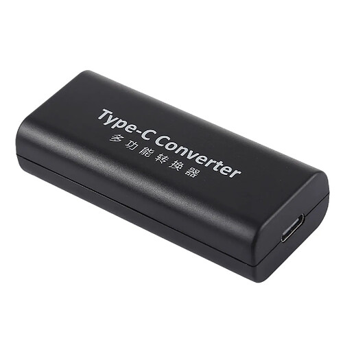 Wewoo Adaptateur de connecteur d'alimentation femelle DC 5.5 x 2.1mm vers USB-C / Type C avec câble USB-C / Type C de 30cm