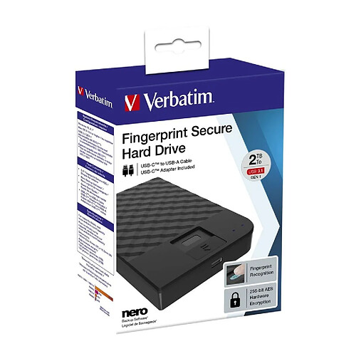 Disque Dur Externe Verbatim 53650 1 TB HDD