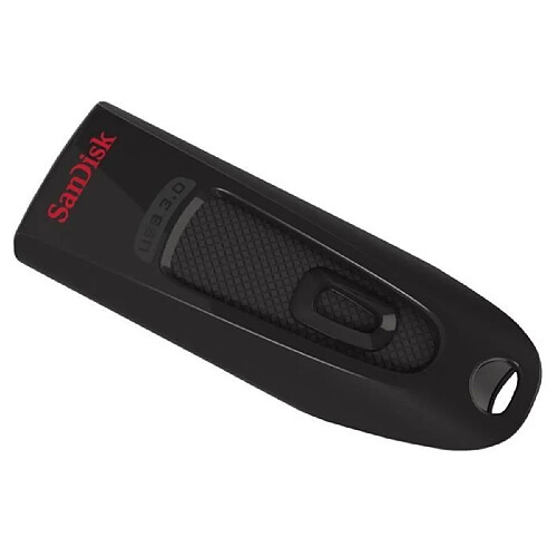 Clé USB - SANDISK - Cruzer Ultra - 64 Go - USB 3.0 - Noir