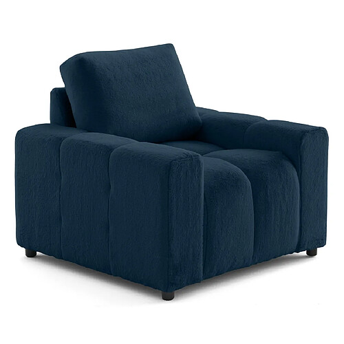 Lisa Design Crocus - fauteuil en fausse fourrure