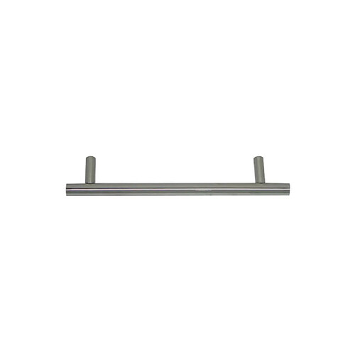 Poignée 1001 pour meuble Inox 304 massif - 12x96mm - Finition brossé