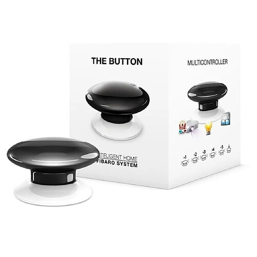 Fibaro Télécommande radio The Button - noir