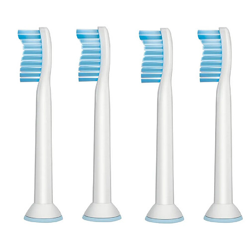 Lot de 4 brossettes pour brosse à dents électriques - hx6054/07 - PHILIPS