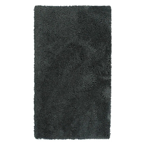 Thedecofactory NUAGE - Tapis à poils longs extra-doux anthracite 60x110