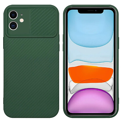 Cadorabo Coque iPhone 11 Etui en Vert