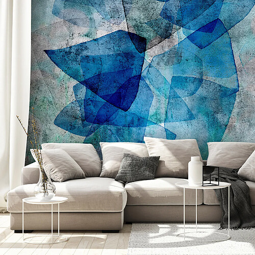 Artgeist Papier peint - Sapphire Mosaic [300x210]