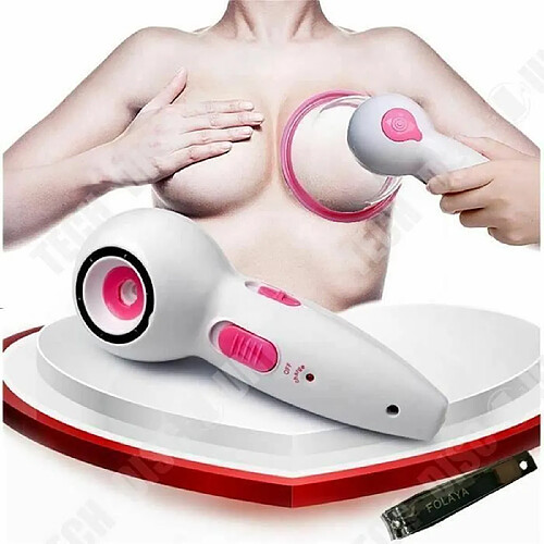 Tech Discount TD® Machine de grossissement de Poitrine Féminine-Pompe à Vide Coupe Massive à Mamelons Agrandir Appareil électrique Non Chirurgical