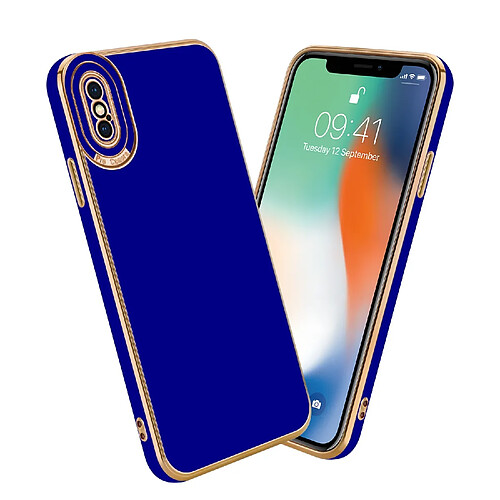 Cadorabo Coque iPhone XS MAX Etui en Bleu