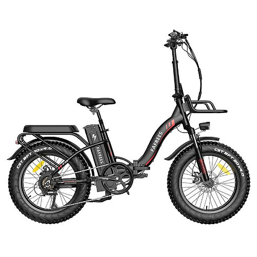 FAFREES F20 Max Vélo électrique 20 pouces Cadre pliant E-bike Noir