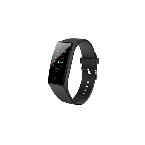 Moniteur de fréquence cardiaque Bluetooth Fitness Tracker Smart Wristband noir