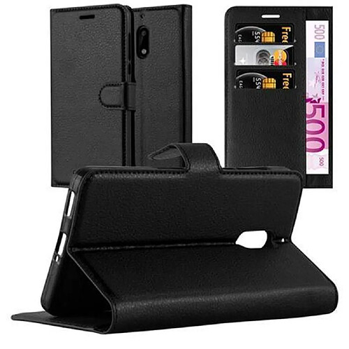 Cadorabo Coque Nokia 6 2017 Etui en Noir