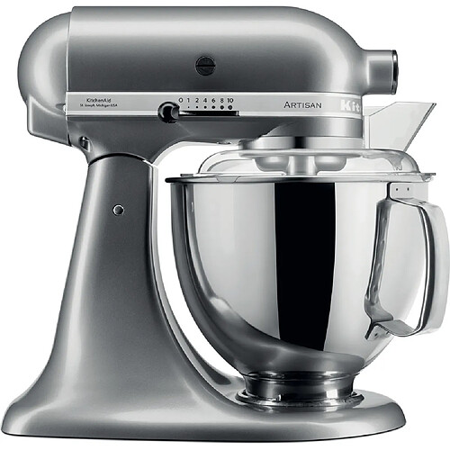 Kitchenaid robot multifonction de 4,8L 300W gris argent