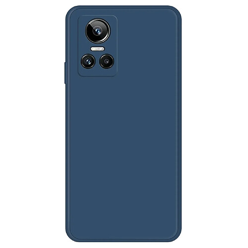 Coque en TPU caoutchouté pour votre Realme GT Neo 3 5G - bleu foncé