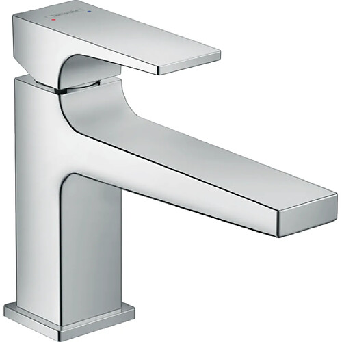 Hansgrohe - Mitigeur de lavabo 100 Metropol poignée manette bec long bonde Push-Open finition chromé