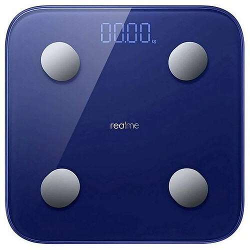 Balance Numérique de Salle de Bain Realme Smart Scale Bleu