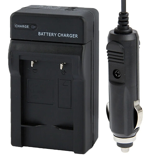 Wewoo Pour Canon NB-10L noir 2 en 1 chargeur de batterie de voiture de l'appareil photo numérique et de