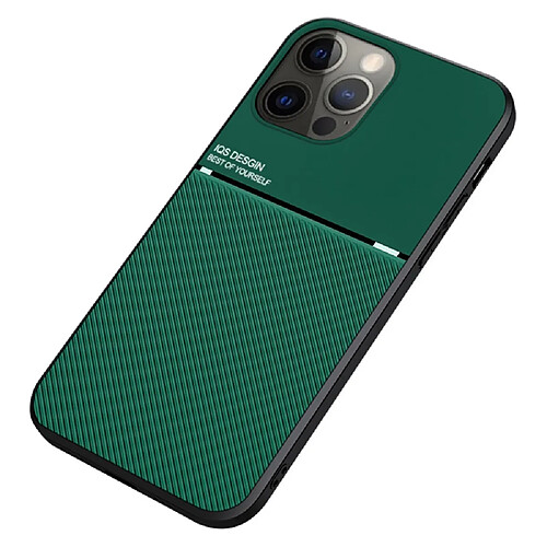 Coque en TPU + PU découpe précise vert pour votre iPhone 13 Pro 6.1 pouces