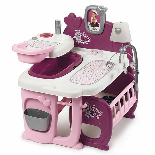 Smoby Centre grand de jeu pour poupée Baby Nurse