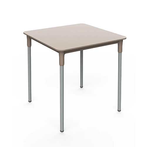 Table Carrée ZURICH Intérieure Extérieure 70x70 - Resol