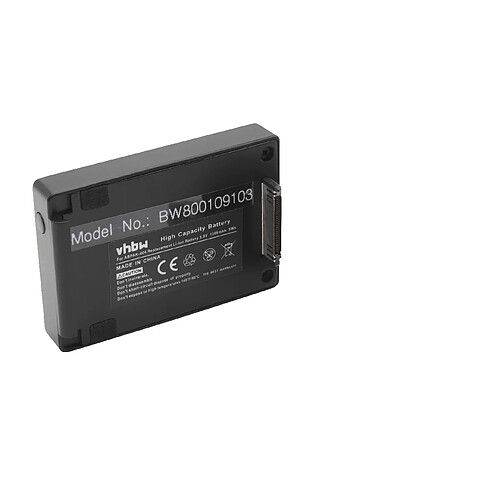 vhbw Batterie remplacement pour GoPro ABPAK-404, BacPac 3661-093 pour caméra vidéo caméscope (1240mAh, 3,8V, Li-polymère)