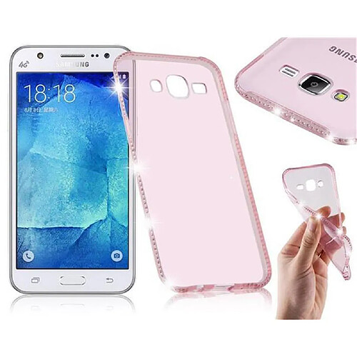 Cadorabo Coque Samsung Galaxy J5 2015 Etui en Rose