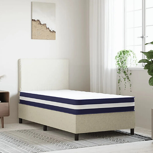 Maison Chic Matelas à ressorts ensachés dureté moyenne pour chambre, Matelas doux 90x200 cm -GKD66715