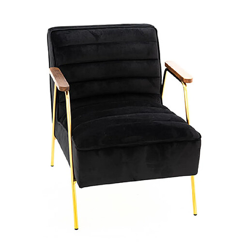 Amadeus Fauteuil Hutch Noir