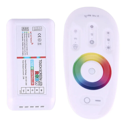 Wewoo Contrôleur LED RGBW Remote 2.4G à écran tactile