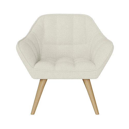 Rendez Vous Deco Fauteuil Simba blanc