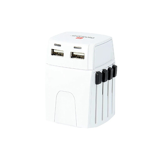 Adaptateur universel skross muv micro usb blanc