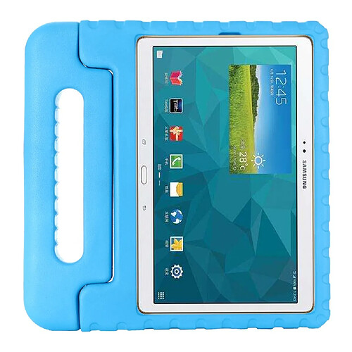 Coque en TPU mousse EVA cool élégante avec béquille bleu pour votre Samsung Galaxy Tab S6