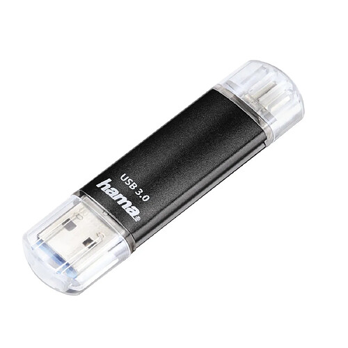 Hama Clé USB 3.0 ""Laeta Twin"", 16 GB, 40MB/s, noir