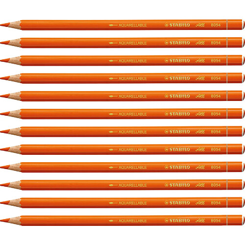 STABILO Crayon de couleur/crayon graphite ALL, orange ()