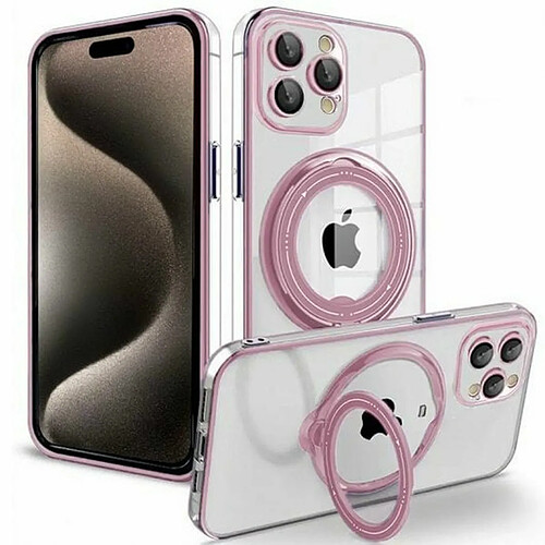 Protection pour téléphone portable Cool iPhone 15 Pro Rose Apple