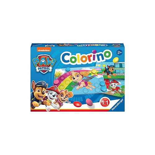 Jeu couleur et forme Ravensburger Colorino Paw Patrol Pat'Patrouille