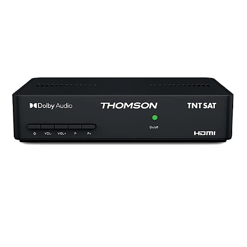 Récepteur Décodeur TV Satellite S.C Full HD - THOMSON THS806 - Enregistreur vidéo, Astra 19.2E Noir