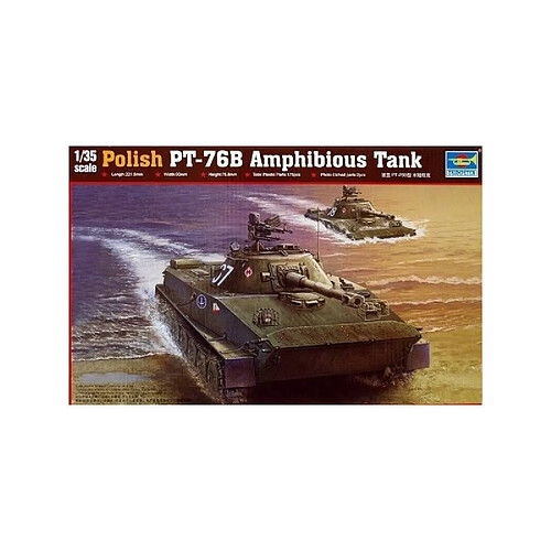 Trumpeter Maquette Char Polish Pt-76b Amphibious Tank