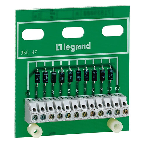 module de 10 diodes anode commune - legrand osmoz - 036649