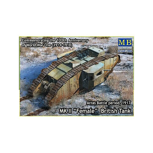 Master Box Maquette Char Mk Ii ""female"" British Tank Arras Battle Period 1917