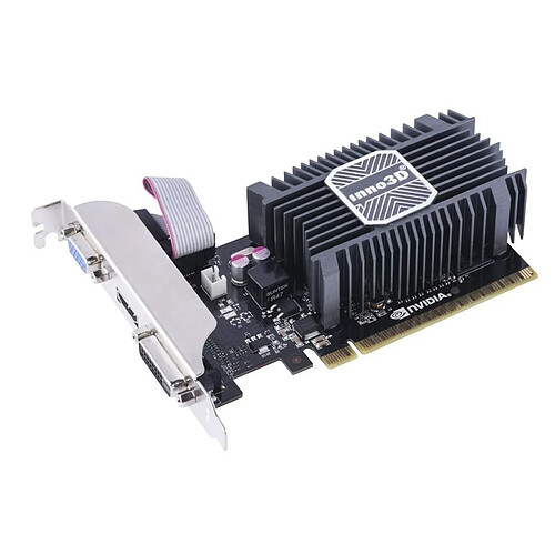 Inno 3D Carte Graphique INNO3D N730-1SDV-E3BX NVIDIA GeForce GT 730 2 GB GDDR3